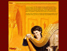Tablet Screenshot of harp4you.com